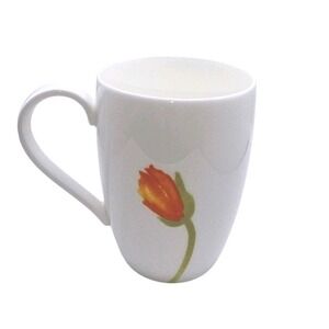 Villeroy & Boch Iceland Poppies 4" Mug Retired Pattern Clean Elegant‎ Design EUC